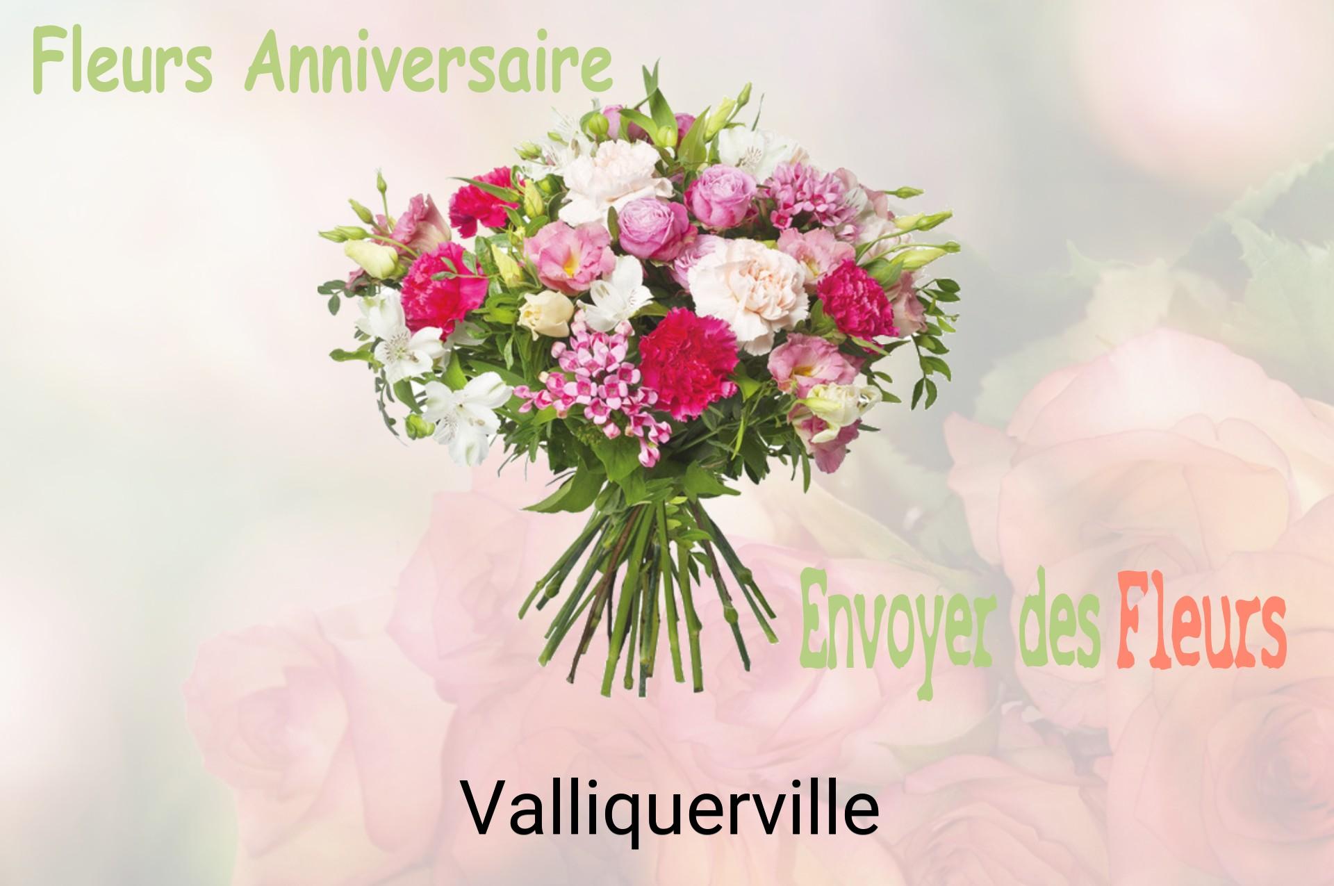 Bouquet de fleurs d’anniversaire livré à Valliquerville